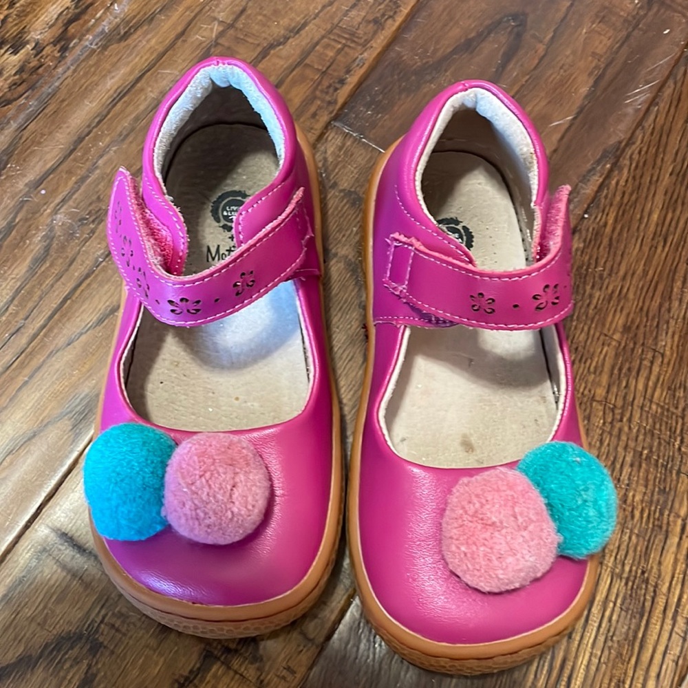 Euc Livie and Luca Pom Pom Mary Janes size 10
